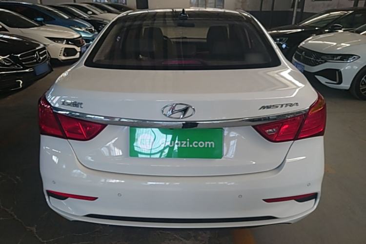 Used Hyundai Mistra 2017 1.8L Automatic Smart GLS China V Standard Rear