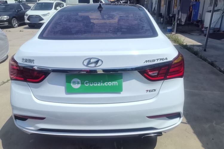 Used Hyundai Mistra 2017 1.6T Automatic Flagship Model TOP China V Emission Standard Rear