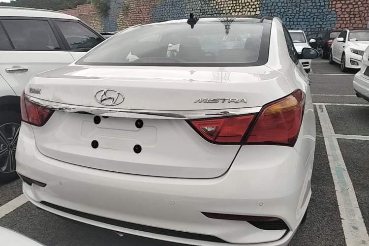 Used Hyundai Mistra 2017 1.8L Automatic Smart GLS China V Standard Rear