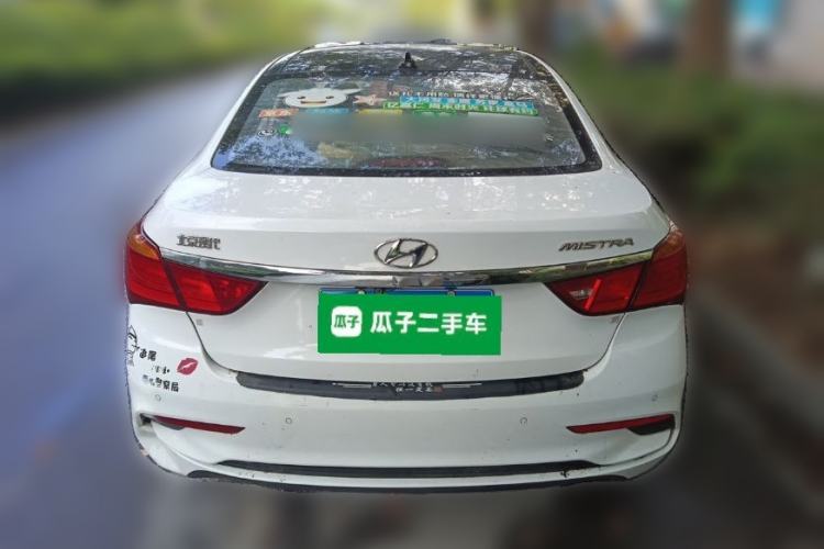 Used Hyundai Mistra 2017 1.8L Automatic Smart GLS China V Standard Rear