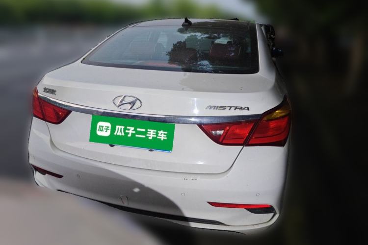 Used Hyundai Mistra 2017 1.8L Automatic Smart GLS China V Standard Rear