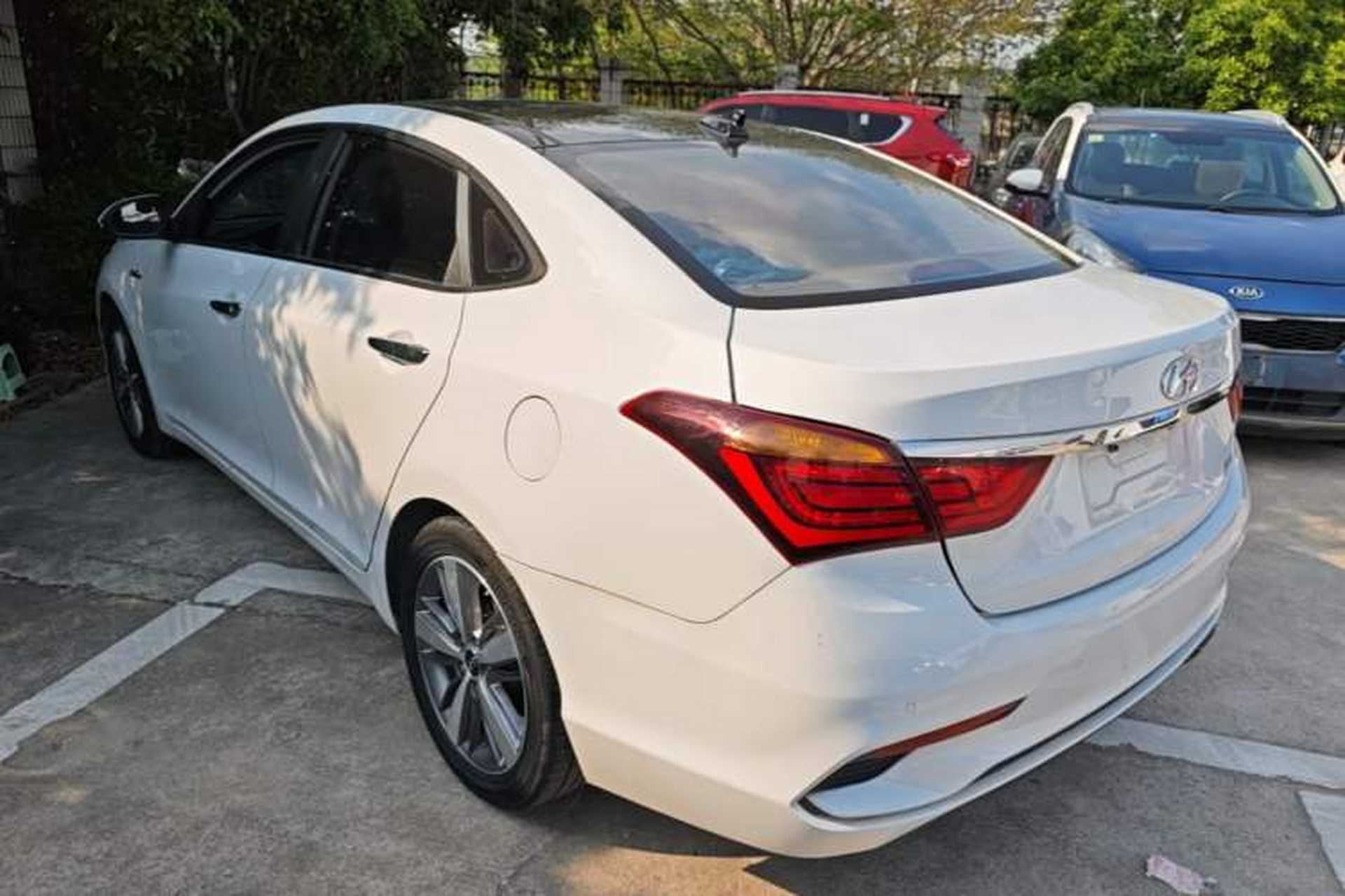 Used Hyundai Mistra 2017 1.6T Automatic Flagship Model TOP China V Emission Standard Rear Left 45 Deg
