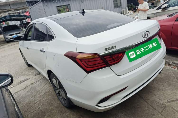 Used Hyundai Mistra 2017 1.6T Automatic Flagship Model TOP China V Emission Standard Rear Left 45 Deg
