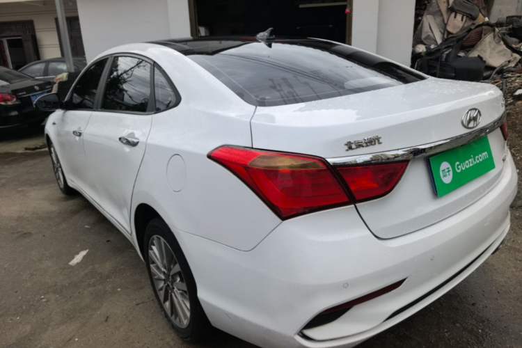 Used Hyundai Mistra 2017 1.6T Automatic Smart GLS China V Standard Rear Left 45 Deg