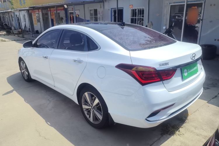 Used Hyundai Mistra 2017 1.6T Automatic Flagship Model TOP China V Emission Standard Rear Left 45 Deg