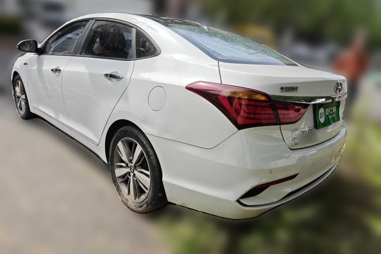Used Hyundai Mistra 2017 1.6T Automatic Flagship Model TOP China V Emission Standard Rear Left 45 Deg