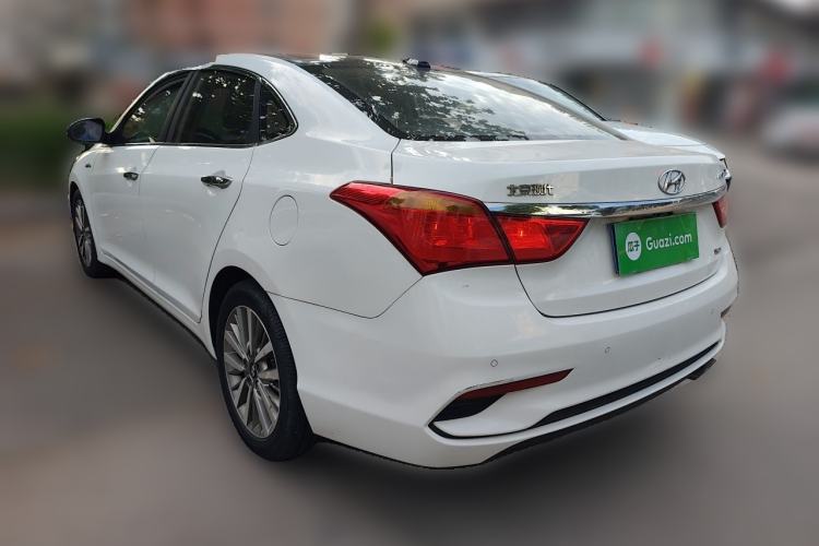 Used Hyundai Mistra 2017 1.6T Automatic Smart GLS China V Standard Rear Left 45 Deg