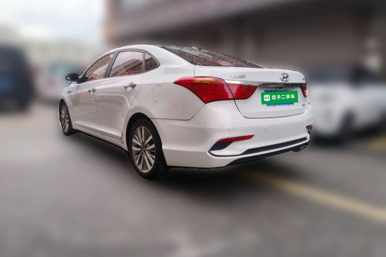 Used Hyundai Mistra 2017 1.6T Automatic Flagship Model TOP China V Emission Standard Rear Left 45 Deg