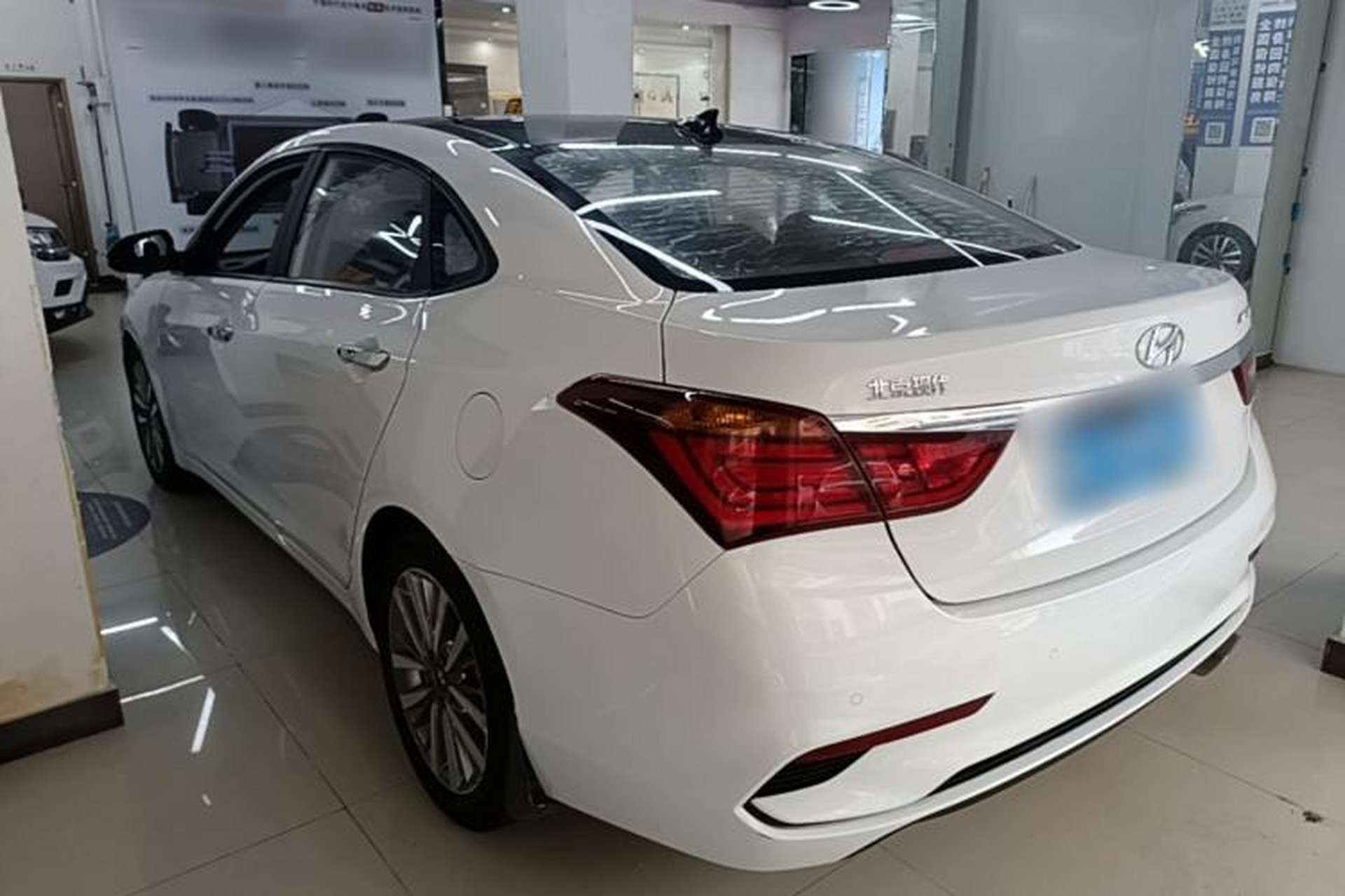 Used Hyundai Mistra 2017 1.8L Automatic Deluxe DLX Model China V Emission Standard Rear Left 45 Deg