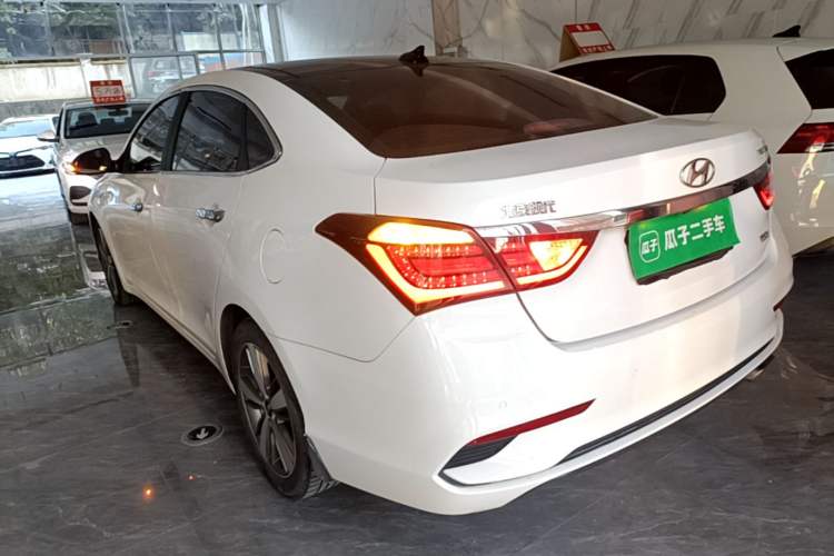 Used Hyundai Mistra 2017 1.6T Automatic Flagship Model TOP China V Emission Standard Rear Left 45 Deg