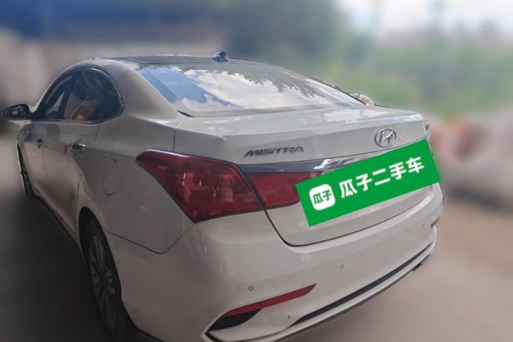Used Hyundai Mistra 2017 1.6T Automatic Smart GLS China V Standard Rear Left 45 Deg