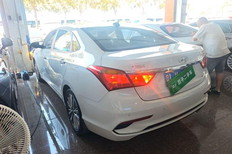 Used Hyundai Mistra 2017 1.6T Automatic Smart GLS China V Standard Rear Left 45 Deg