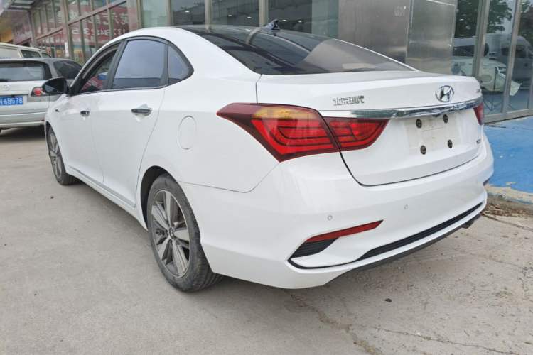 Used Hyundai Mistra 2017 1.6T Automatic Flagship Model TOP China V Emission Standard Rear Left 45 Deg