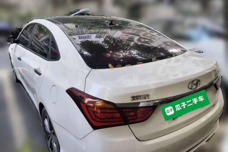 Used Hyundai Mistra 2017 1.6T Automatic Flagship Model TOP China V Emission Standard Rear Left 45 Deg
