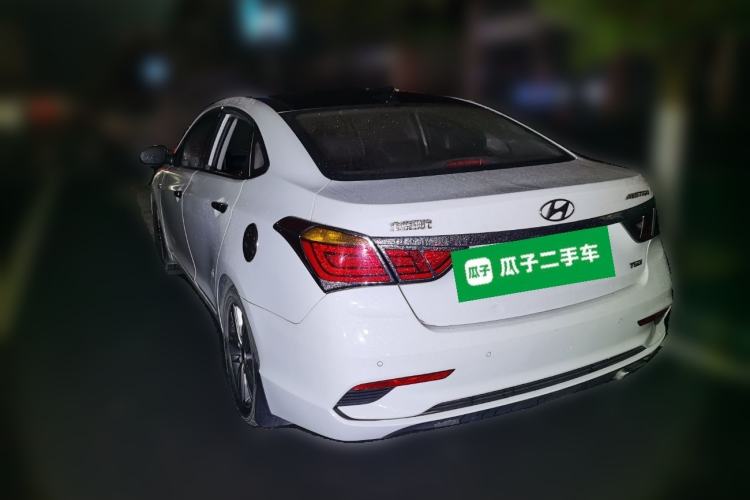 Used Hyundai Mistra 2017 1.6T Automatic Flagship Model TOP China V Emission Standard Rear Left 45 Deg
