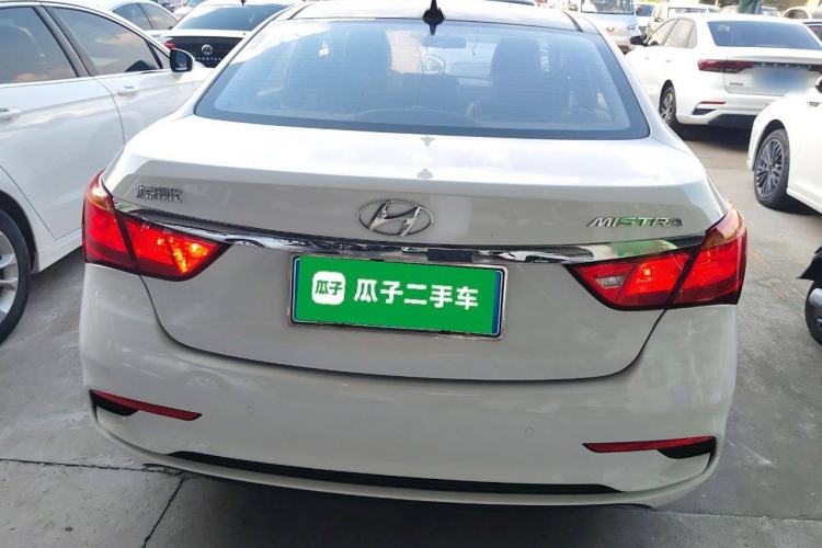 Used Hyundai Mistra 2017 1.8L Automatic Smart GLS China V Standard Rear
