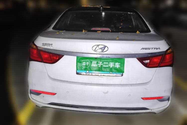 Used Hyundai Mistra 2017 1.8L Automatic Smart GLS China V Standard Rear