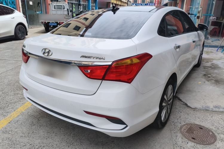 Used Hyundai Mistra 2017 1.8L Automatic Smart GLS China V Standard Rear Right 45 Deg
