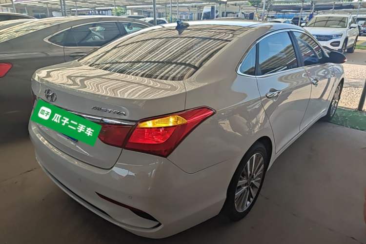 Used Hyundai Mistra 2017 1.8L Automatic Smart GLS China V Standard Rear Right 45 Deg