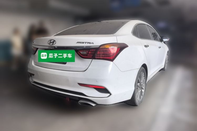Used Hyundai Mistra 2017 1.8L Automatic Deluxe DLX Model China V Emission Standard Rear Right 45 Deg