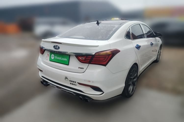 Used Hyundai Mistra 2017 1.6T Automatic Flagship Model TOP China V Emission Standard Rear Right 45 Deg