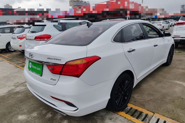 Used Hyundai Mistra 2017 1.6T Automatic Smart GLS China V Standard Rear Right 45 Deg