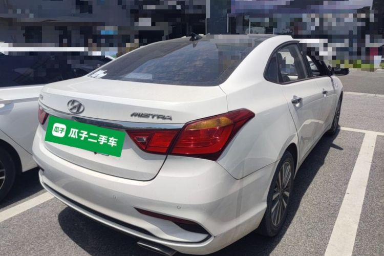 Used Hyundai Mistra 2017 1.8L Automatic Deluxe DLX Model China V Emission Standard Rear Right 45 Deg