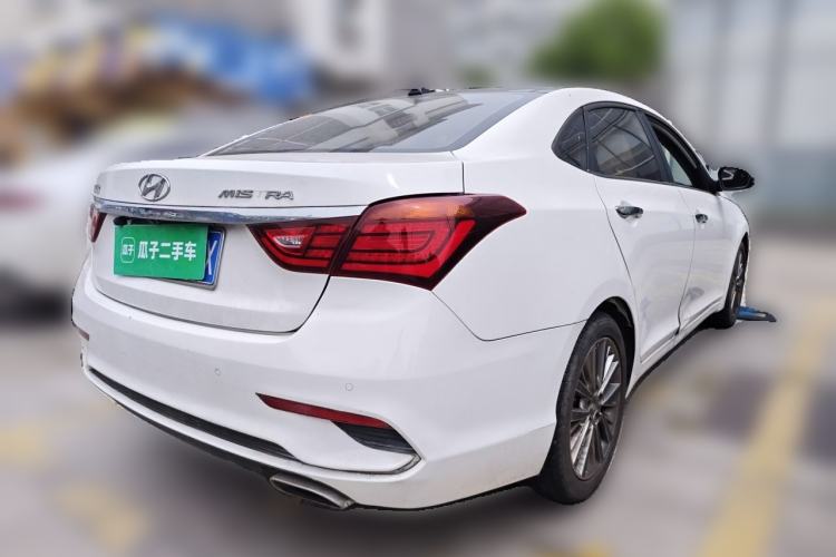 Used Hyundai Mistra 2017 1.8L Automatic Deluxe DLX Model China V Emission Standard Rear Right 45 Deg
