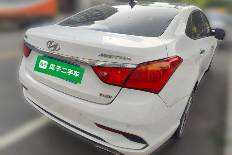 Used Hyundai Mistra 2017 1.6T Automatic Smart GLS China V Standard Rear Right 45 Deg