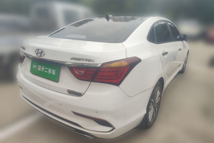 Used Hyundai Mistra 2017 1.8L Automatic Deluxe DLX Model China V Emission Standard Rear Right 45 Deg