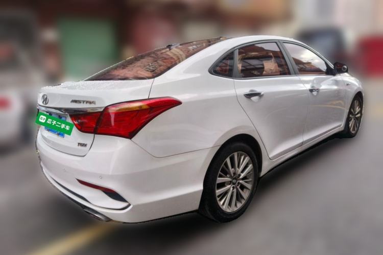 Used Hyundai Mistra 2017 1.6T Automatic Flagship Model TOP China V Emission Standard Rear Right 45 Deg