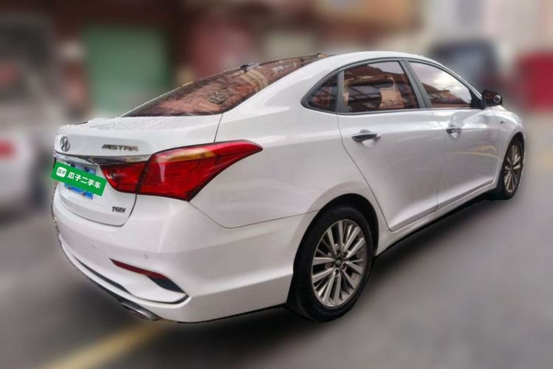 Used Hyundai Mistra 2017 1.6T Automatic Flagship Model TOP China V Emission Standard Rear Right 45 Deg