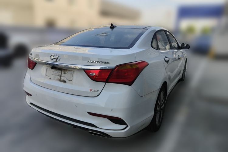 Used Hyundai Mistra 2017 1.6T Automatic Smart GLS China V Standard Rear Right 45 Deg
