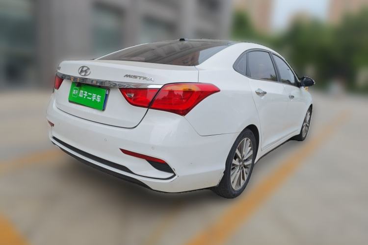 Used Hyundai Mistra 2017 1.8L Automatic Smart GLS China V Standard Rear Right 45 Deg