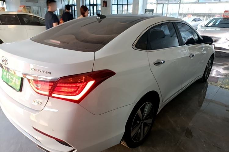 Used Hyundai Mistra 2017 1.6T Automatic Flagship Model TOP China V Emission Standard Rear Right 45 Deg
