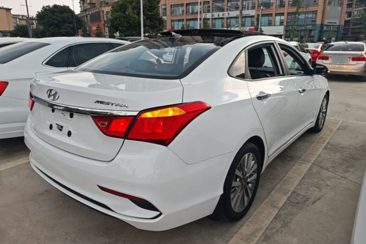 Used Hyundai Mistra 2017 1.8L Automatic Smart GLS China V Standard Rear Right 45 Deg