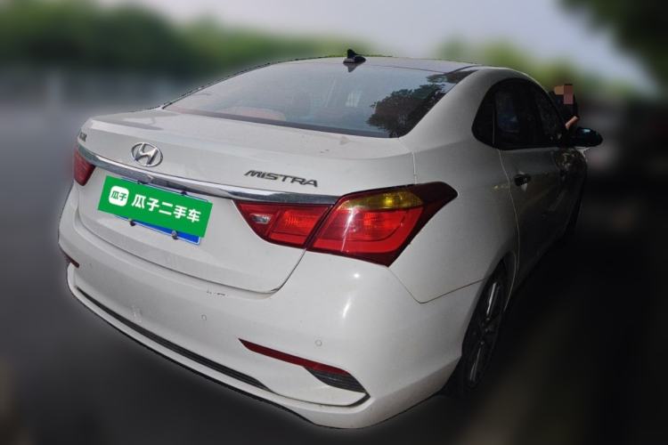 Used Hyundai Mistra 2017 1.8L Automatic Smart GLS China V Standard Rear Right 45 Deg