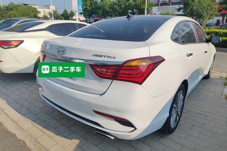 Used Hyundai Mistra 2017 1.8L Automatic Deluxe DLX Model China V Emission Standard Rear Right 45 Deg