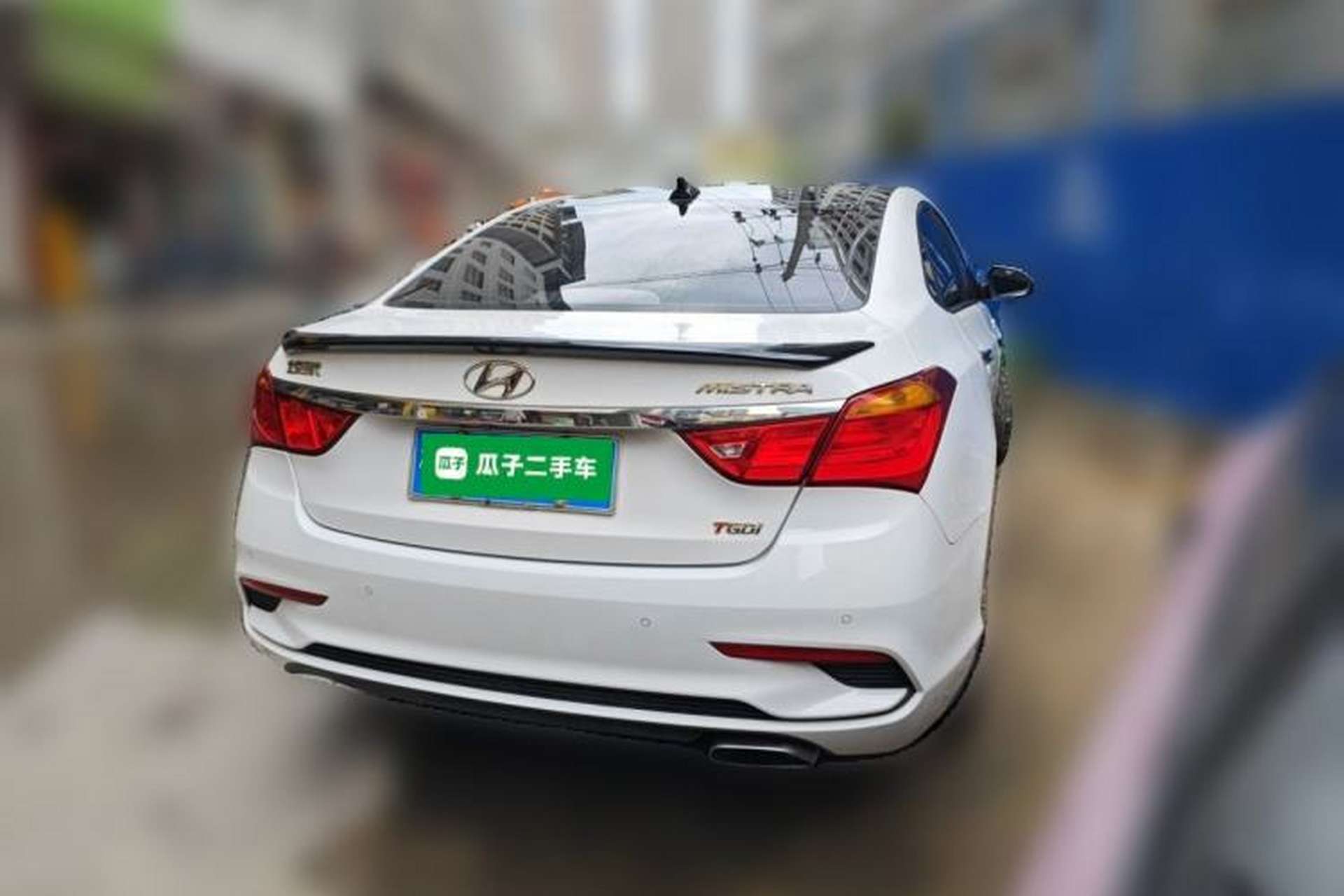 Used Hyundai Mistra 2017 1.6T Automatic Smart GLS China V Standard Rear Right 45 Deg