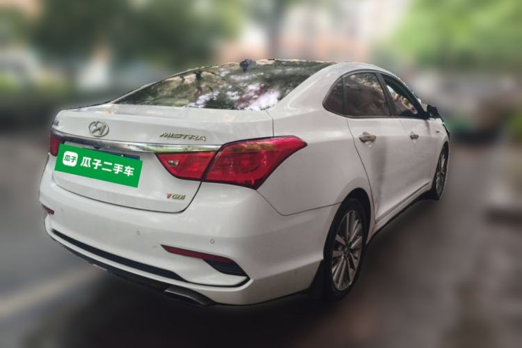 Used Hyundai Mistra 2017 1.6T Automatic Smart GLS China V Standard Rear Right 45 Deg