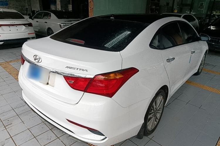 Used Hyundai Mistra 2017 1.8L Automatic Smart GLS China V Standard Rear Right 45 Deg