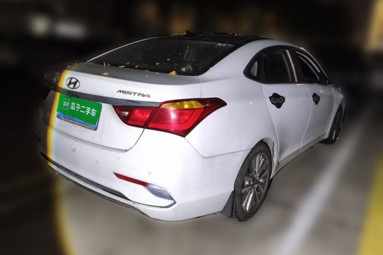 Used Hyundai Mistra 2017 1.8L Automatic Smart GLS China V Standard Rear Right 45 Deg