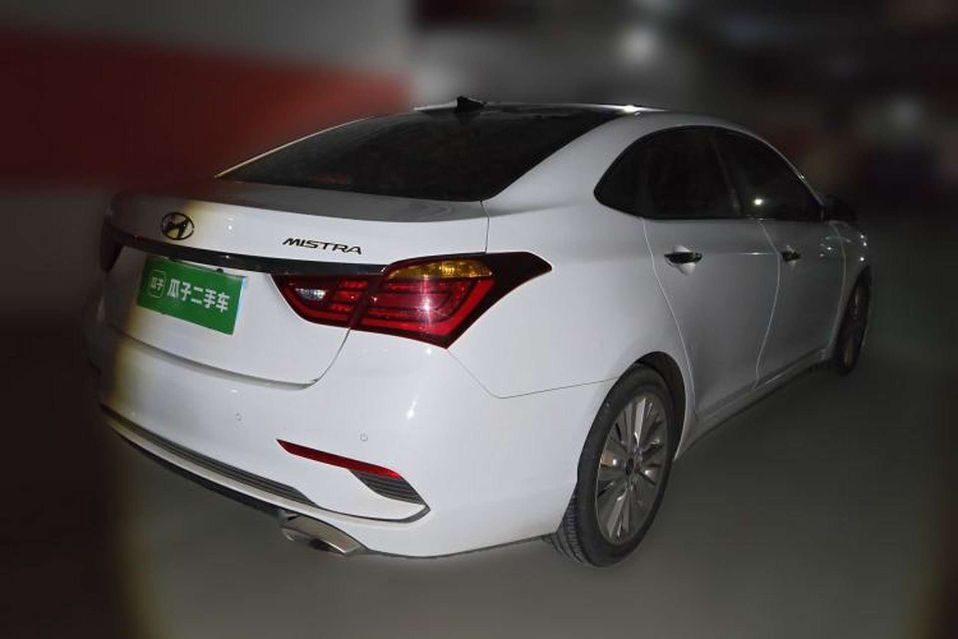 Used Hyundai Mistra 2017 1.8L Automatic Deluxe DLX Model China V Emission Standard Rear Right 45 Deg