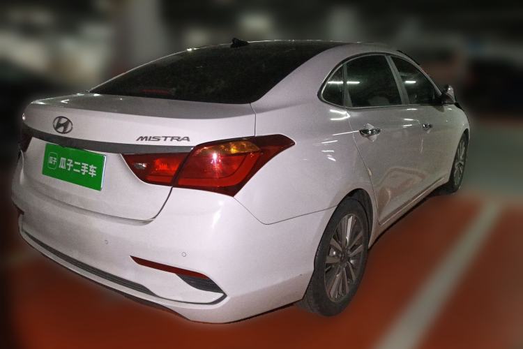 Used Hyundai Mistra 2017 1.8L Automatic Smart GLS China V Standard Rear Right 45 Deg