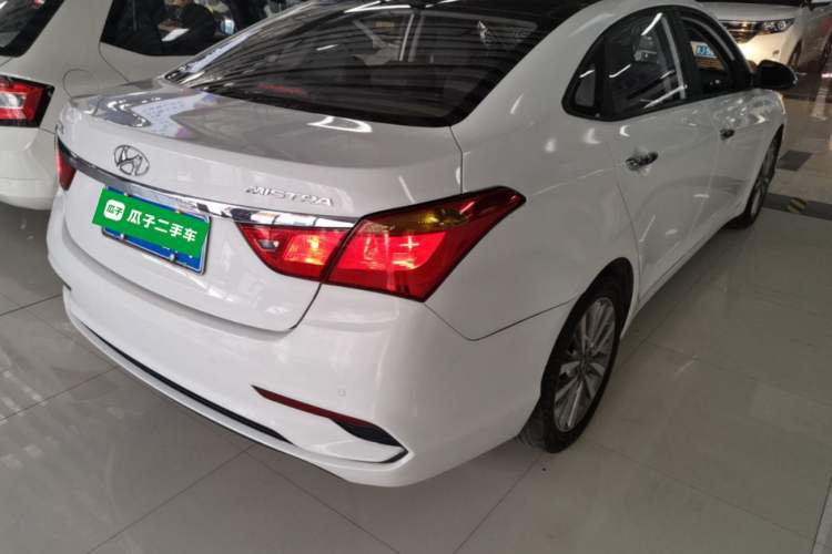 Used Hyundai Mistra 2017 1.8L Automatic Smart GLS China V Standard Rear Right 45 Deg