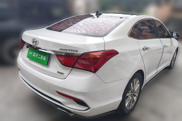 Used Hyundai Mistra 2017 1.6T Automatic Smart GLS China V Standard Rear Right 45 Deg