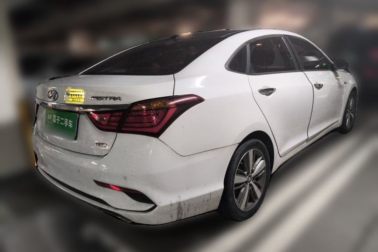 Used Hyundai Mistra 2017 1.6T Automatic Flagship Model TOP China V Emission Standard Rear Right 45 Deg