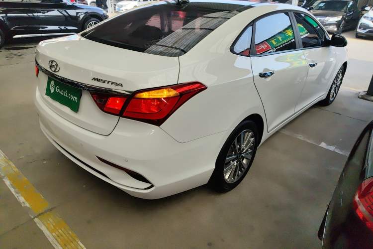 Used Hyundai Mistra 2017 1.8L Automatic Smart GLS China V Standard Rear Right 45 Deg