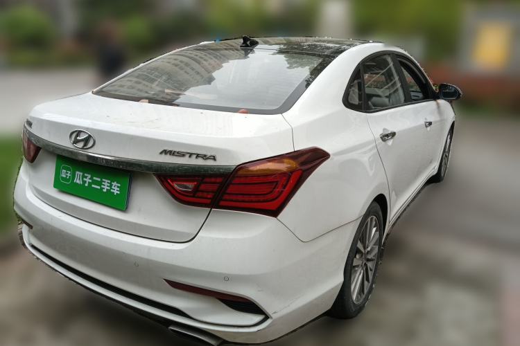 Used Hyundai Mistra 2017 1.8L Automatic Deluxe DLX Model China V Emission Standard Rear Right 45 Deg
