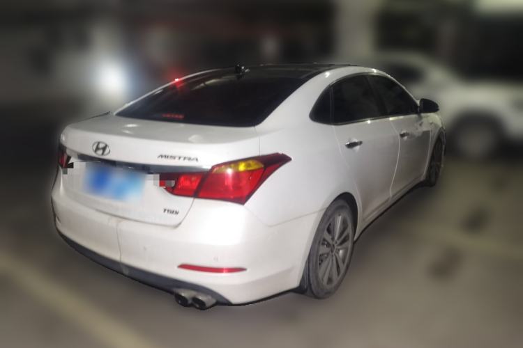 Used Hyundai Mistra 2017 1.6T Automatic Smart GLS China V Standard Rear Right 45 Deg